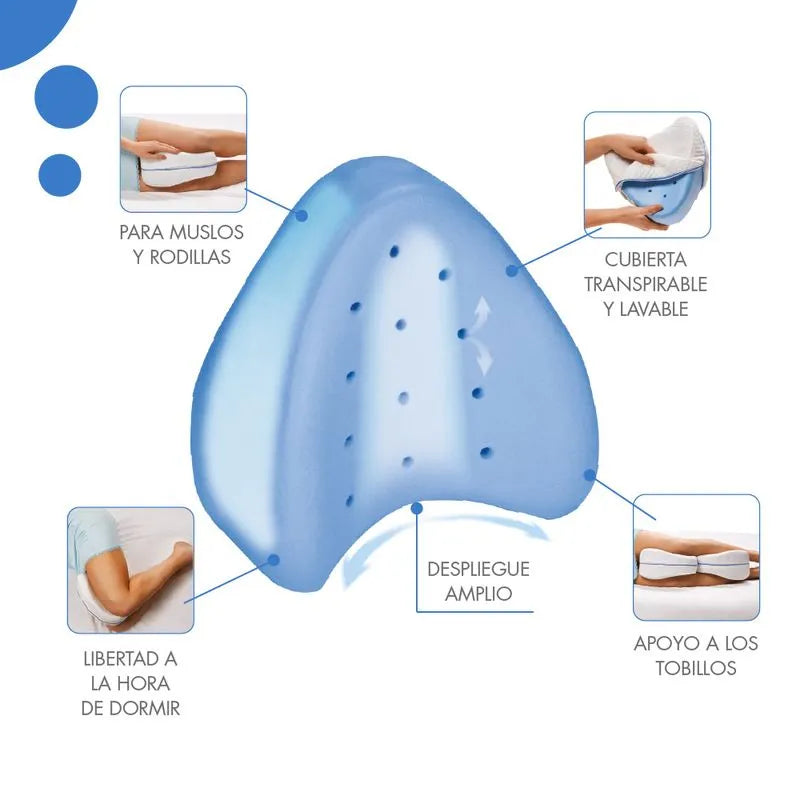 Almohada ergonómica para piernas Contour Legacy Leg Pillow
