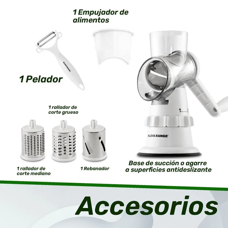 Rallador y rebanador manual Sumo Slicer