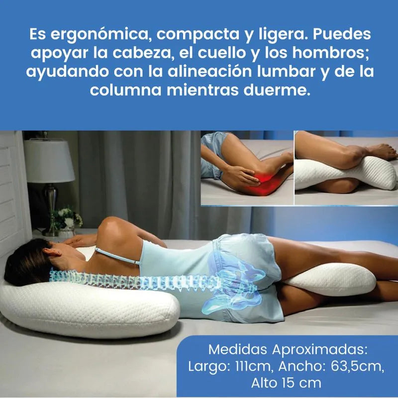 Almohada de soporte completo Contour Swan Pillow