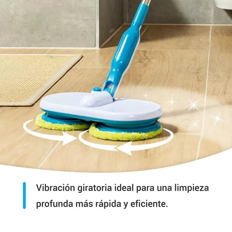 Trapeador vibratorio y giratorio Hurricane Floating Mop