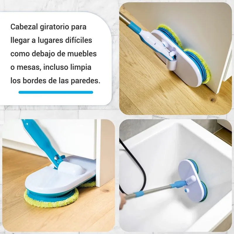 Trapeador vibratorio y giratorio Hurricane Floating Mop