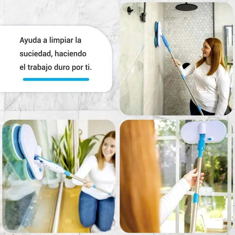 Trapeador vibratorio y giratorio Hurricane Floating Mop