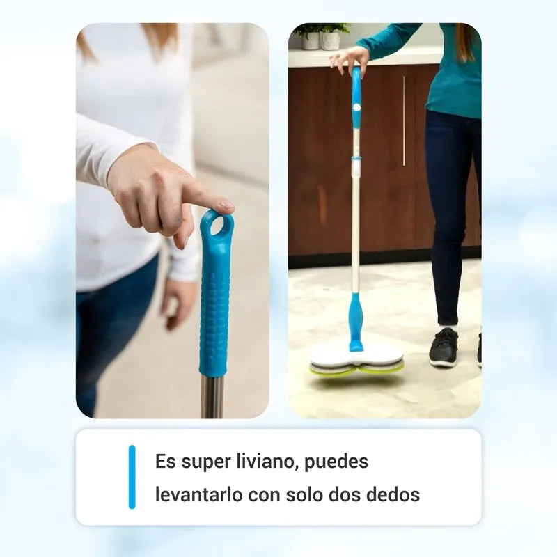 Trapeador vibratorio y giratorio Hurricane Floating Mop