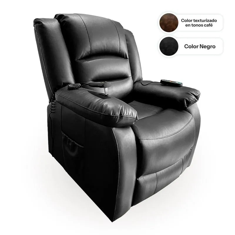 Sillón elevador Confort - masajeador y reclinable- standup couch
