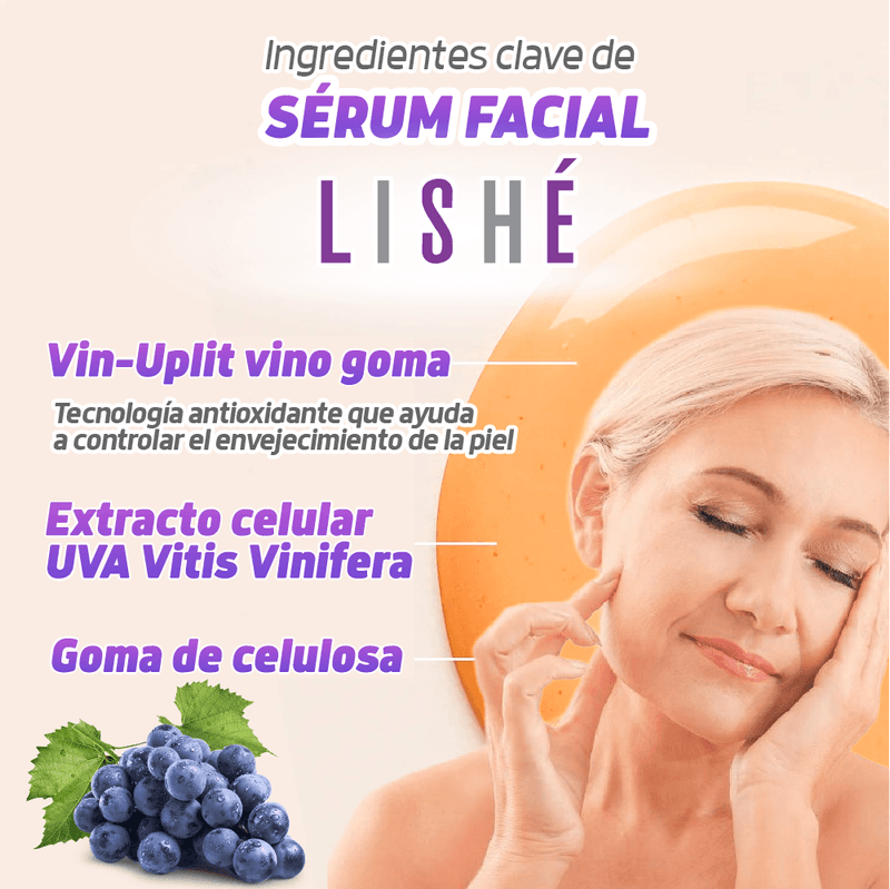 Serum facial para las arrugas - Lishé