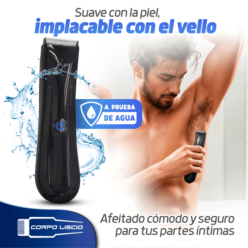 Afeitadora corporal versátil para un afeitado suave y preciso Corpo liscio- TVNOVEDADESTV