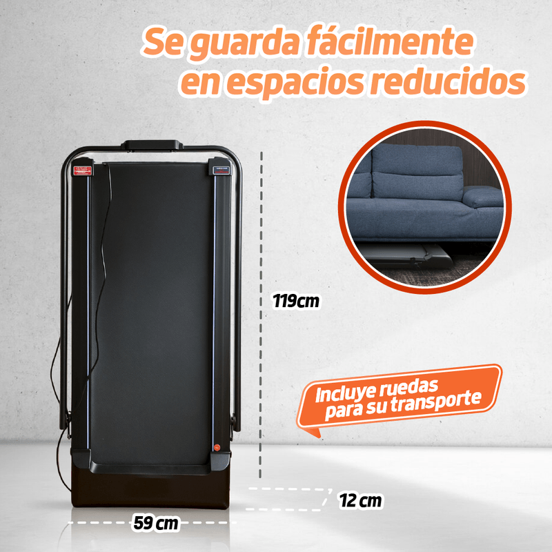 Banda caminadora eléctrica - EZ SILVER COMPACT - TVNOVEDADESTV