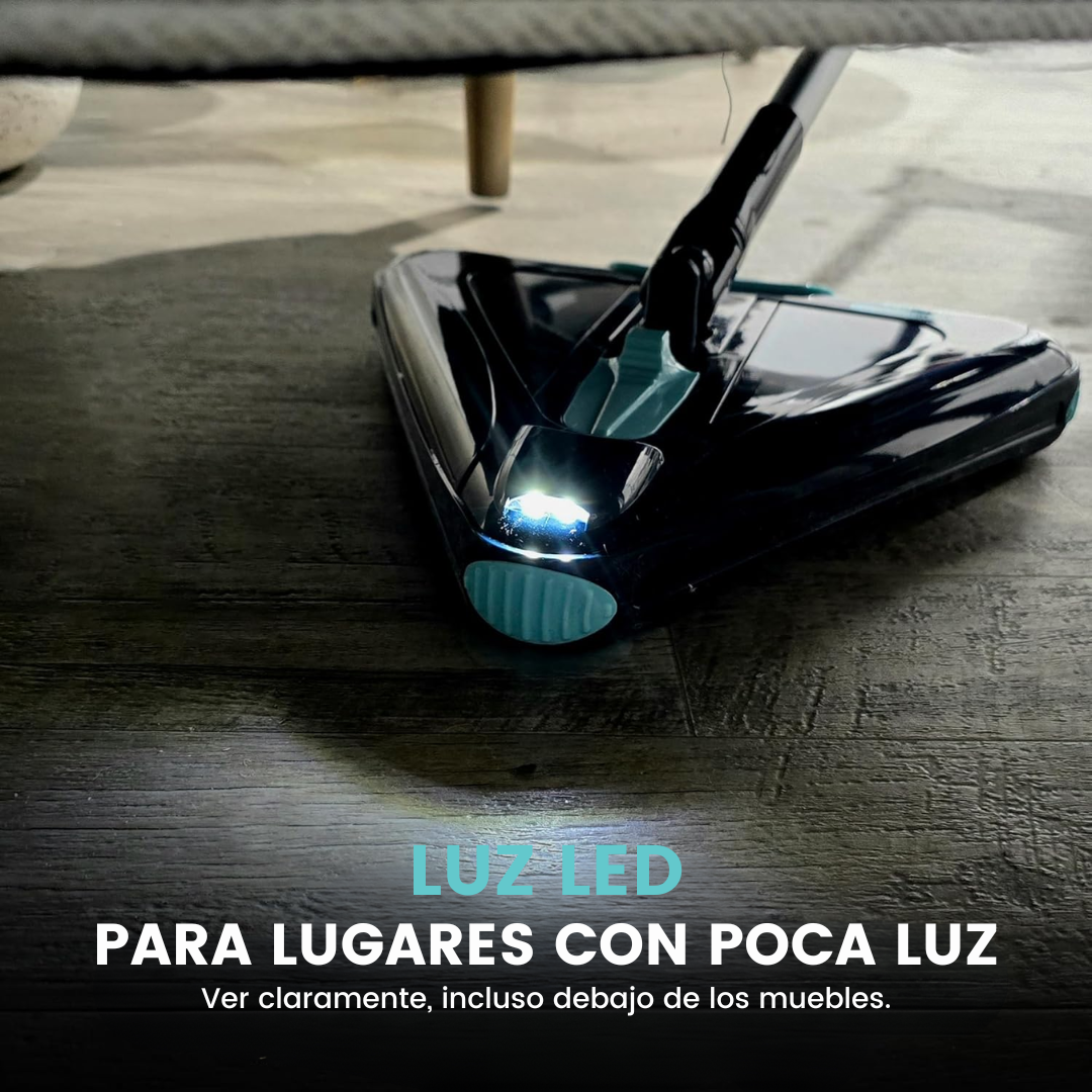 Zippi Sweeper Max Plus – Barredora inalámbrica recargable triangular inalámbrica