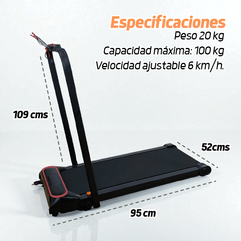 Banda caminadora eléctrica - EZ SILVER COMPACT - TVNOVEDADESTV