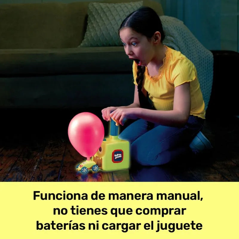 Kit de juguetes impulsados por globos Balloon Zoom