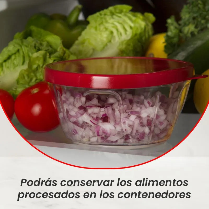 Procesador de alimentos y batidora Chop It - Blend It