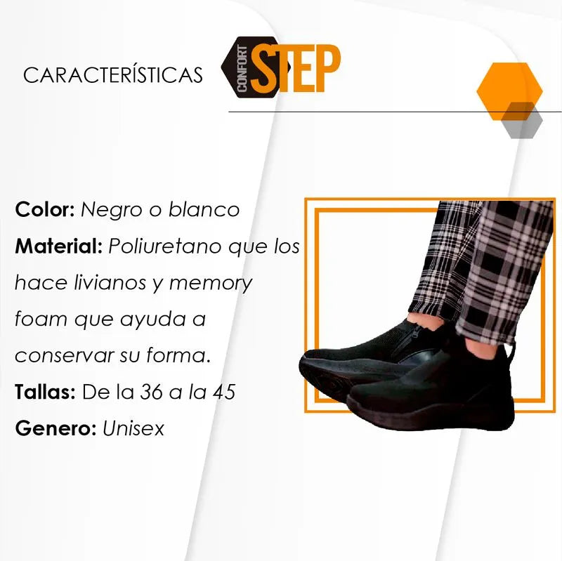 Ergonómico Caracteristicas De Calzado Zapatos Ergonómicos Confort Step