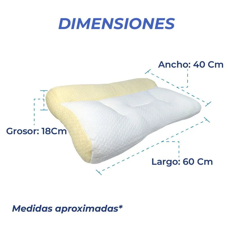 Almohada ergonómica cervical - Ergo pillow