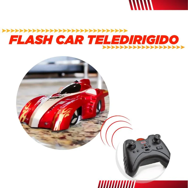 Carro de juguete a control remoto - Flash Car x2 unds