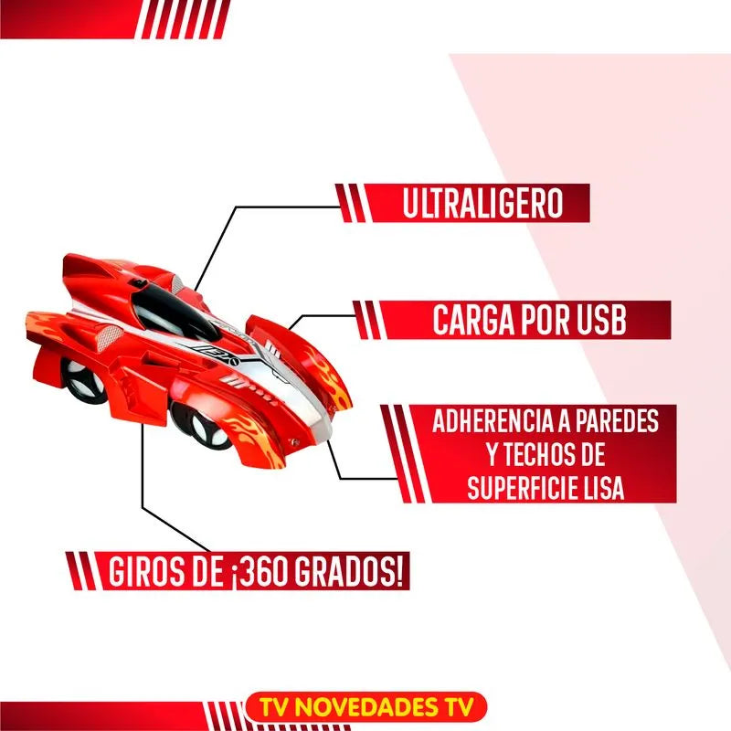 Carro de juguete a control remoto - Flash Car x2 unds
