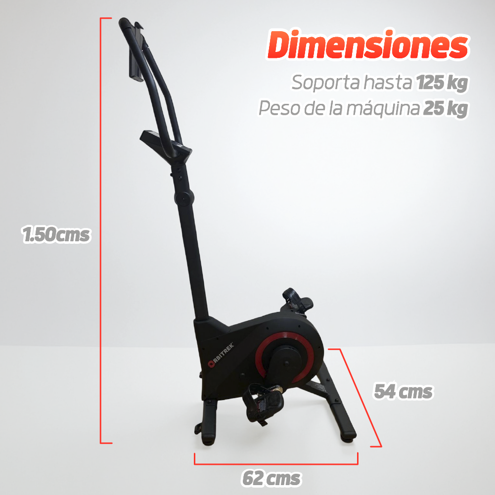 Máquina elíptica multifuncional con consola digital - Orbitrek X17 Deluxe TV NOVEDADES TV