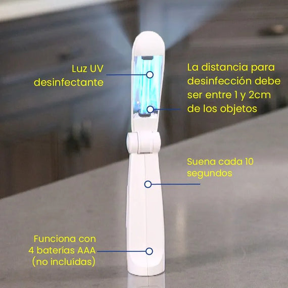 Luz ultravioleta desinfectante Safe & Healthy