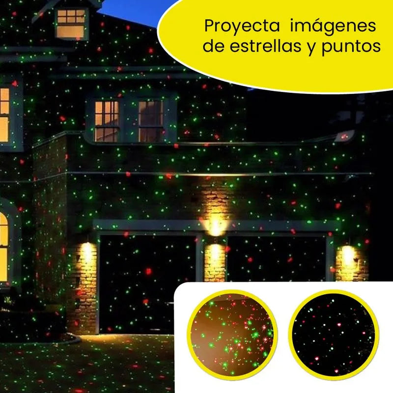 Proyector de luces laser Star Tastic