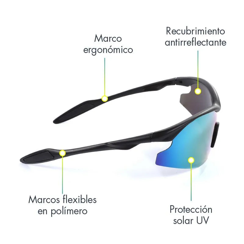 Gafas de sol antirreflejo Tac Glasses